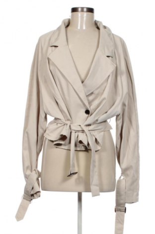 Geacă de femei SHEIN, Mărime 3XL, Culoare Bej, Preț 126,32 Lei