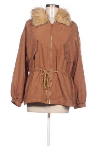 Geacă de femei SHEIN, Mărime L, Culoare Maro, Preț 128,62 Lei