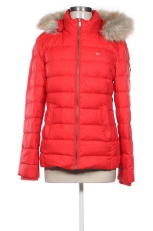 Дамско яке Tommy Jeans, Размер L, Цвят Червен, Цена 197,99 лв.