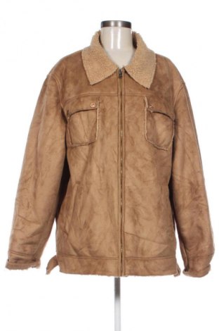 Дамско яке Unbranded, Размер 3XL, Цвят Кафяв, Цена 60,99 лв.