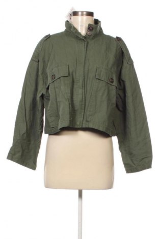 Geacă de femei Zara, Mărime L, Culoare Verde, Preț 110,99 Lei