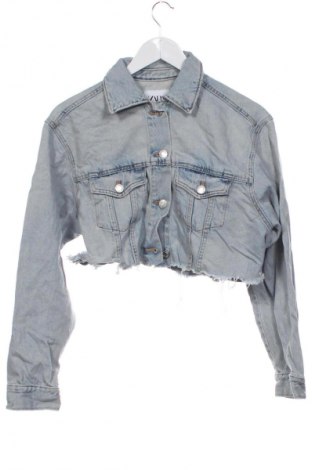 Geacă de femei Zara, Mărime XS, Culoare Albastru, Preț 108,00 Lei