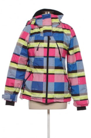Γυναίκειο μπουφάν για χειμερινά σπορ Just Play, Μέγεθος L, Χρώμα Πολύχρωμο, Τιμή 37,99 €
