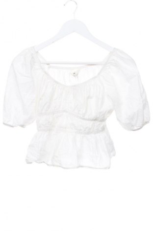 Kinder Shirt H&M, Größe 14-15y/ 168-170 cm, Farbe Weiß, Preis 5,99 €