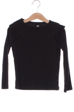 Dětská halenka  H&M, Velikost 3-4y/ 104-110 cm, Barva Černá, Cena  148,00 Kč