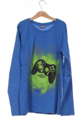 Kinder Shirt Kids World, Größe 11-12y/ 152-158 cm, Farbe Blau, Preis 9,99 €
