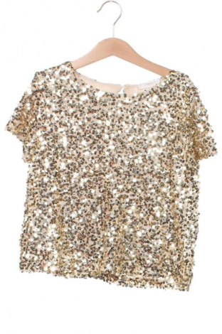 Dziecięca bluzka Mango, Rozmiar 8-9y/ 134-140 cm, Kolor Złocisty, Cena 31,99 zł