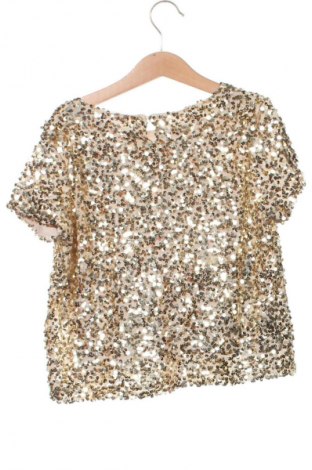 Dziecięca bluzka Mango, Rozmiar 8-9y/ 134-140 cm, Kolor Złocisty, Cena 31,99 zł