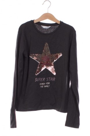 Gyerek blúz Mango, Méret 10-11y / 146-152 cm, Szín Szürke, Ár 2 280 Ft