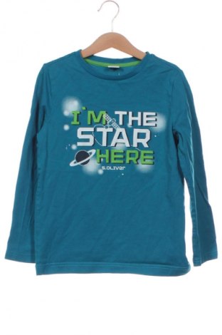 Gyerek blúz S.Oliver, Méret 7-8y / 128-134 cm, Szín Kék, Ár 4 692 Ft