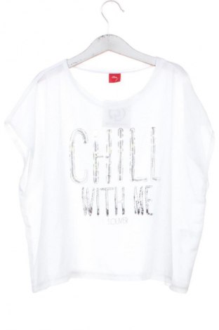 Dětská halenka  S.Oliver, Velikost 8-9y/ 134-140 cm, Barva Bílá, Cena  179,00 Kč