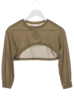 Dziecięca bluzka SHEIN, Rozmiar 9-10y/ 140-146 cm, Kolor Zielony, Cena 26,21 zł