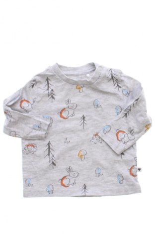 Gyerek blúz Topomini, Méret 2-3m / 56-62 cm, Szín Szürke, Ár 2 346 Ft
