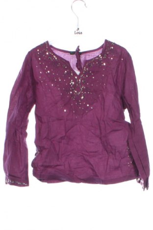 Dětská halenka  United Colors Of Benetton, Velikost 3-4y/ 104-110 cm, Barva Fialová, Cena  179,00 Kč