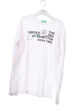 Gyerek blúz United Colors Of Benetton, Méret 13-14y / 164-168 cm, Szín Fehér, Ár 2 979 Ft