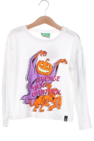 Dětská halenka  United Colors Of Benetton, Velikost 6-7y/ 122-128 cm, Barva Bílá, Cena  291,00 Kč