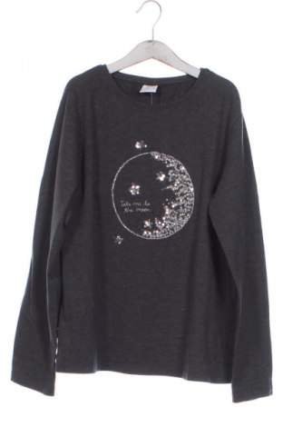 Gyerek blúz Zara, Méret 13-14y / 164-168 cm, Szín Szürke, Ár 2 800 Ft