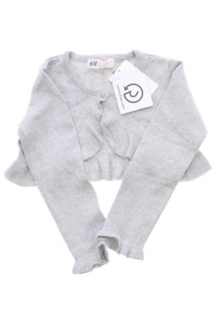 Παιδική ζακέτα H&M, Μέγεθος 2-3y/ 98-104 εκ., Χρώμα Γκρί, Τιμή 9,99 €