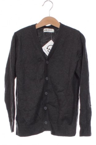 Παιδική ζακέτα H&M, Μέγεθος 6-7y/ 122-128 εκ., Χρώμα Γκρί, Τιμή 3,99 €