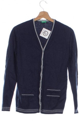 Dziecięcy kardigan United Colors Of Benetton, Rozmiar 14-15y/ 168-170 cm, Kolor Niebieski, Cena 53,99 zł