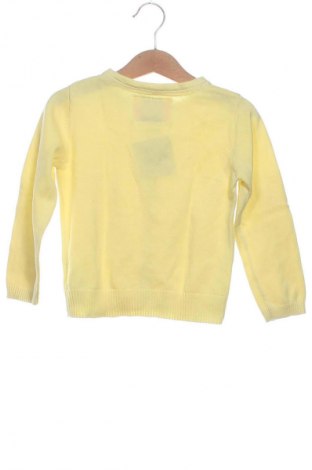Kinder Strickjacke Young Dimension, Größe 2-3y/ 98-104 cm, Farbe Gelb, Preis 5,99 €