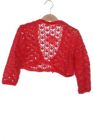 Kinder Strickjacke Zara, Größe 18-24m/ 86-98 cm, Farbe Rot, Preis 5,99 €