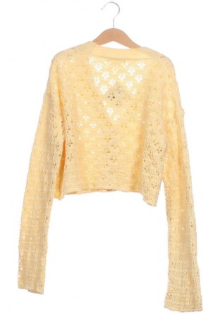 Детска жилетка Zara, Размер 11-12y/ 152-158 см, Цвят Жълт, Цена 13,99 лв.