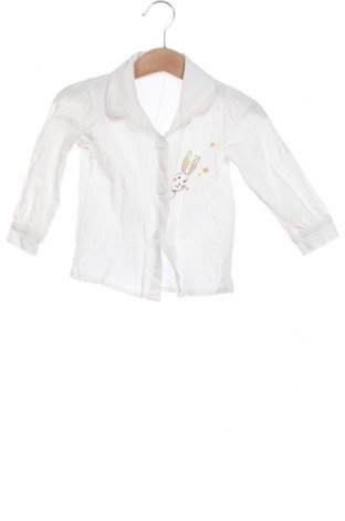 Kinderhemd Unbranded, Größe 18-24m/ 86-98 cm, Farbe Ecru, Preis 3,99 €