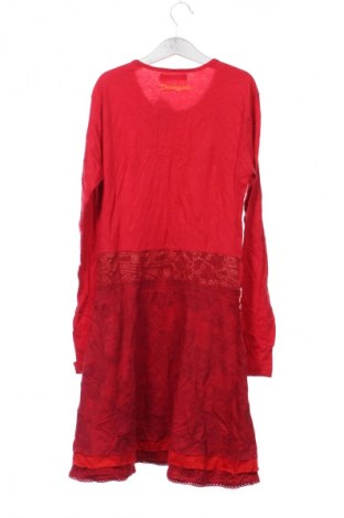 Dětské šaty  Desigual, Velikost 13-14y/ 164-168 cm, Barva Červená, Cena  219,00 Kč