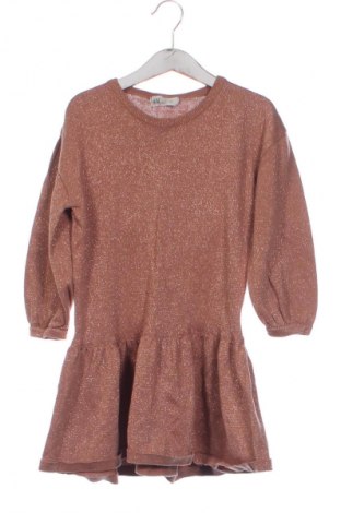 Dziecięca sukienka H&M, Rozmiar 4-5y/ 110-116 cm, Kolor Brązowy, Cena 55,17 zł