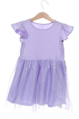 Dziecięca sukienka H&M, Rozmiar 3-4y/ 104-110 cm, Kolor Fioletowy, Cena 55,17 zł