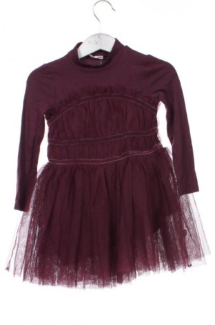 Dziecięca sukienka Pomp De Lux, Rozmiar 12-18m/ 80-86 cm, Kolor Czerwony, Cena 91,26 zł