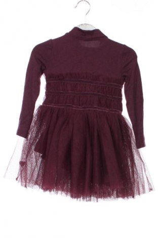 Dziecięca sukienka Pomp De Lux, Rozmiar 12-18m/ 80-86 cm, Kolor Czerwony, Cena 91,26 zł