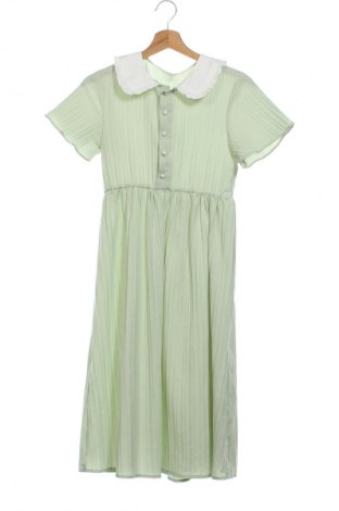 Dziecięca sukienka SHEIN, Rozmiar 10-11y/ 146-152 cm, Kolor Zielony, Cena 55,03 zł