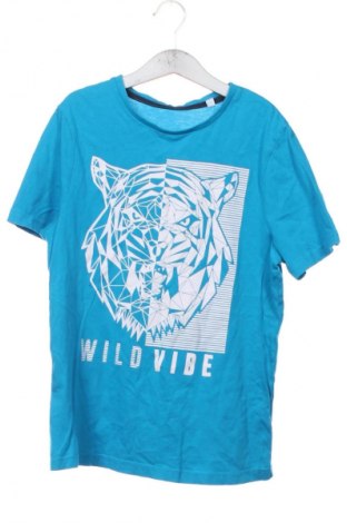 Dziecięcy T-shirt Here+There, Rozmiar 10-11y/ 146-152 cm, Kolor Niebieski, Cena 24,99 zł