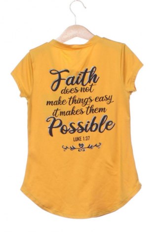 Παιδικό μπλουζάκι Lily Bleu, Μέγεθος 11-12y/ 152-158 εκ., Χρώμα Κίτρινο, Τιμή 7,67 €