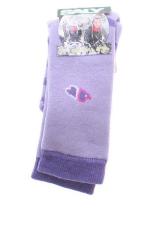 Skarpety dziecięce Unbranded, Rozmiar 3-4y/ 104-110 cm, Kolor Fioletowy, Cena 25,99 zł