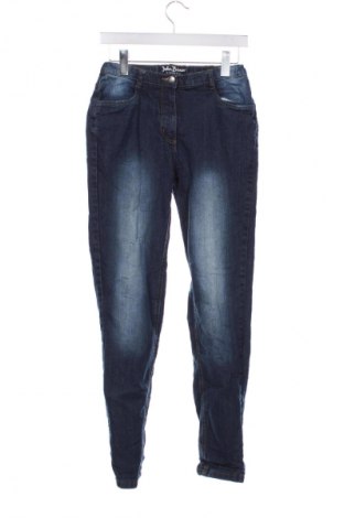 Blugi pentru copii John Baner, Mărime 12-13y/ 158-164 cm, Culoare Albastru, Preț 41,99 Lei
