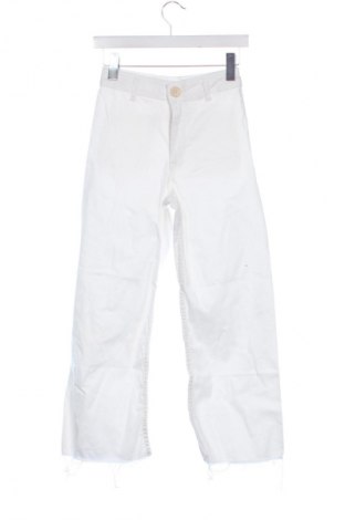 Dziecięce jeansy Zara, Rozmiar 10-11y/ 146-152 cm, Kolor Biały, Cena 52,53 zł