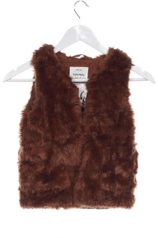 Dětská vesta  Zara, Velikost 6-7y/ 122-128 cm, Barva Hnědá, Cena  259,00 Kč