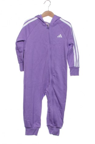 Dziecięcy kombinezon Adidas, Rozmiar 2-3y/ 98-104 cm, Kolor Fioletowy, Cena 232,99 zł
