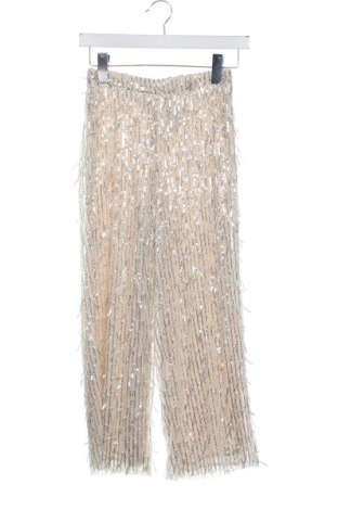 Dětské kalhoty  Zara, Velikost 8-9y/ 134-140 cm, Barva Stříbrná, Cena  119,00 Kč