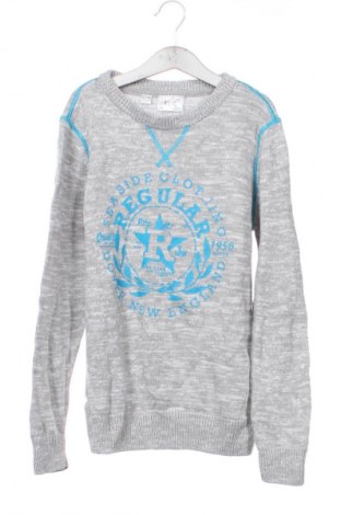 Dziecięcy sweter Bpc Bonprix Collection, Rozmiar 9-10y/ 140-146 cm, Kolor Szary, Cena 22,99 zł