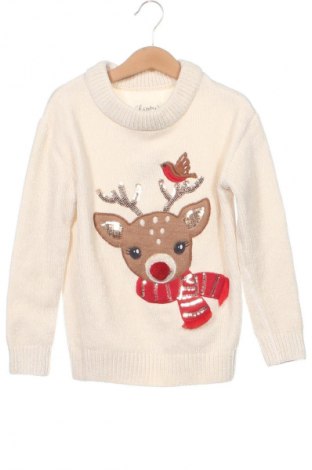 Kinderpullover C&A, Größe 6-7y/ 122-128 cm, Farbe Ecru, Preis 8,99 €