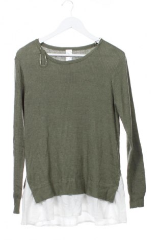 Kinderpullover Clothing & Co, Größe 14-15y/ 168-170 cm, Farbe Grün, Preis 7,99 €