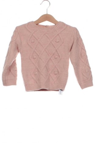 Детски пуловер Primark, Размер 18-24m/ 86-98 см, Цвят Розов, Цена 13,99 лв.