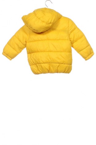 Dziecięca skórzana kurtka Zara, Rozmiar 18-24m/ 86-98 cm, Kolor Żółty, Cena 64,99 zł