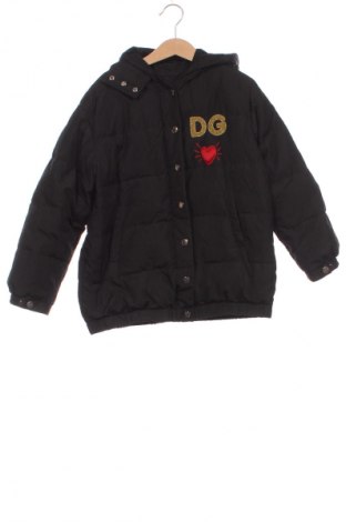 Детско яке Dolce & Gabbana, Размер 6-7y/ 122-128 см, Цвят Черен, Цена 361,06 лв.