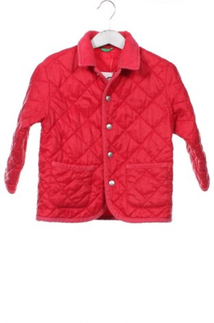 Παιδικό μπουφάν United Colors Of Benetton, Μέγεθος 18-24m/ 86-98 εκ., Χρώμα Κόκκινο, Τιμή 12,99 €