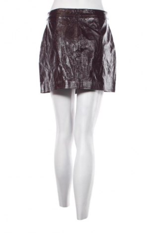 Lederrock Bershka, Größe M, Farbe Rot, Preis € 9,99